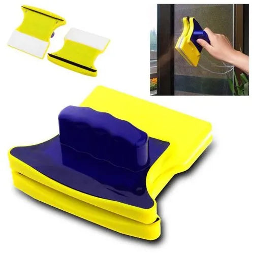 Double-Sided Magnetic Glass Cleaner