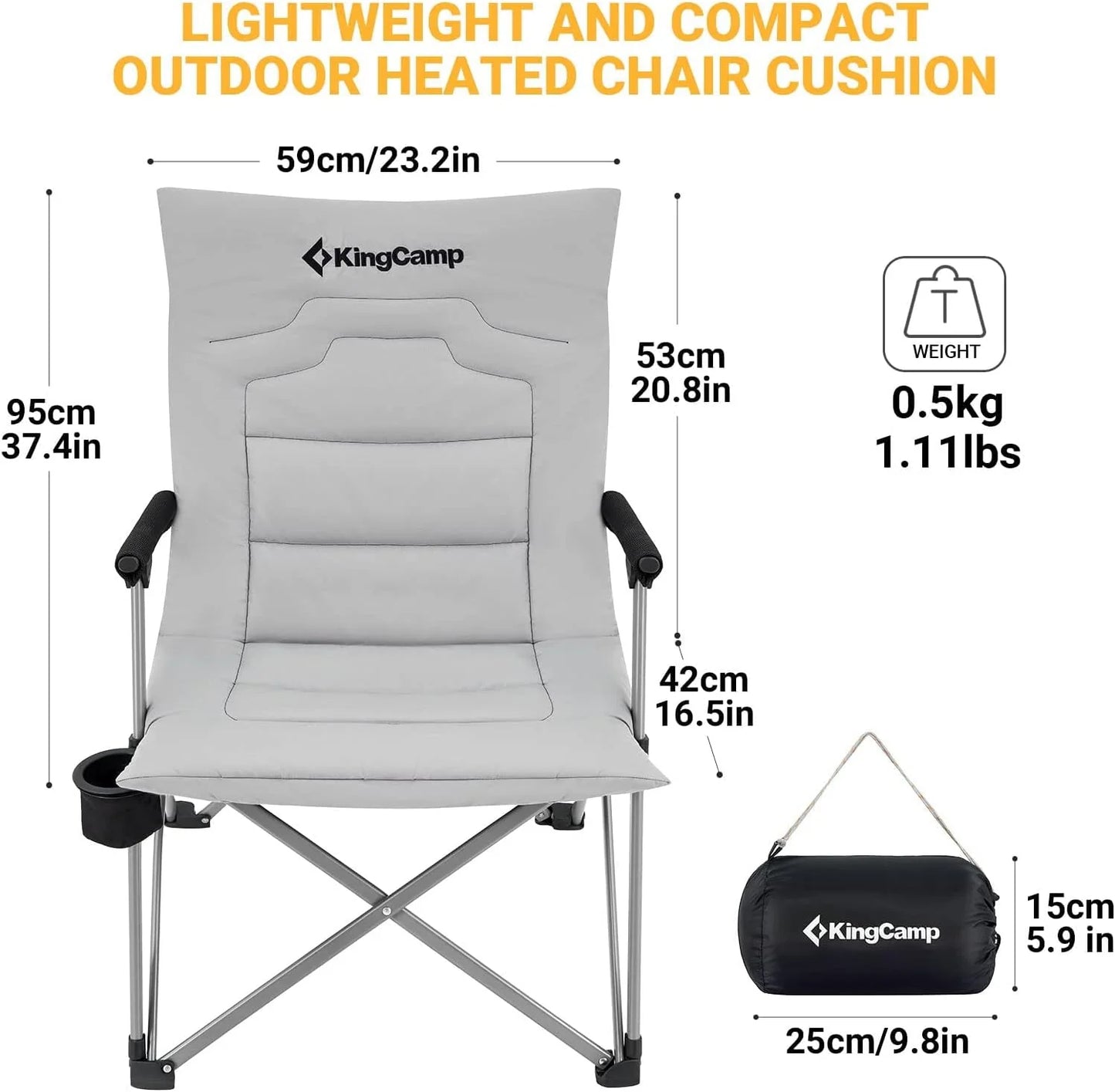 KingCamp Chair Cushion All-Season