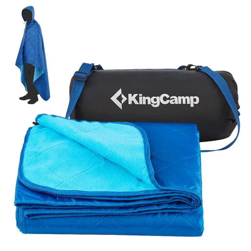Kingcamp – Multi-Purpose Rain Coat &amp; Blanket Black KP2101
