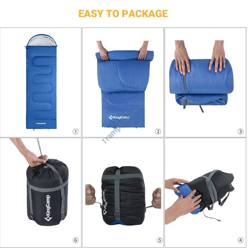 KingCamp KS3221 Oasis 250 Portable and Lightweight Sleeping Bag