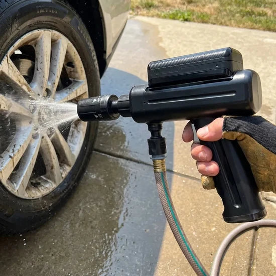 MDHL MD-X9 Foldable Cordless Car Washing Machine 120W High-Pressure Portable Washer | 4000mAh