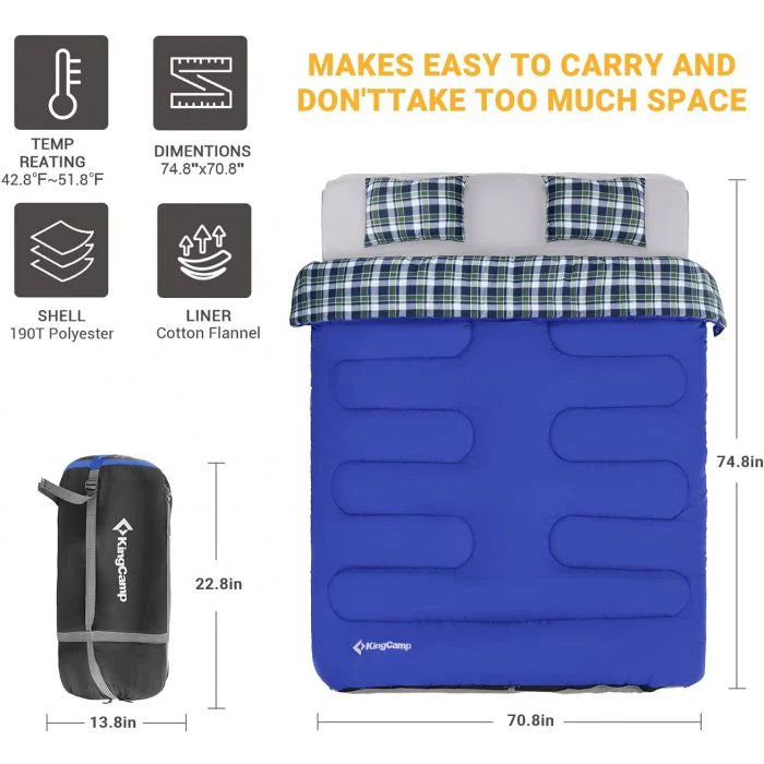 KingCamp Double Sleeping Bag