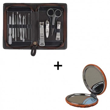 Manicure Kit + Pocket Mirror (New Year Offer)