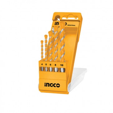 INGCO 5 Pcs Masonry Drill Bits Set (INDUSTRIAL) AKD3051