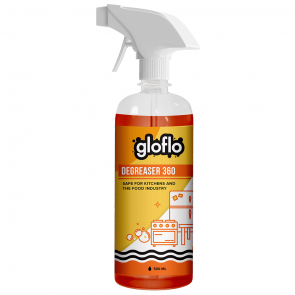 Gloflo Degreaser 360 (Non-Toxic Kitchen Cleaner Spray Bottle - 500ml)