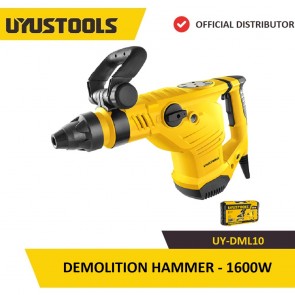 UYUSTOOLS - Demolition Hammer Drill Machine (1600Watt) UY-DML-10-CL