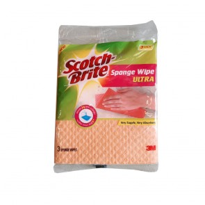Scotch-Brite Sponge Wipe ( 3Pcs Multicolor Pack)