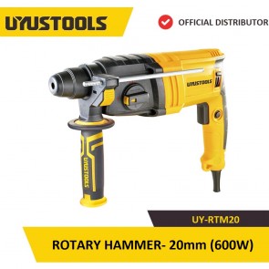 UYUSTOOLS - Rotary Hammer Drill Machine 20MM (600Watt) UY-RTM20