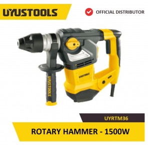 UYUSTOOLS - Rotary Hammer Drill Machine 36MM (1500Watt) UY-RTM36