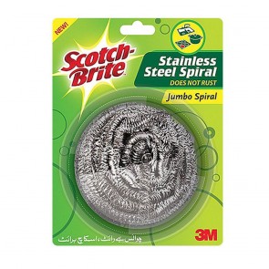 Scotch-Brite Steel Spiral Scruber (Jumbo)