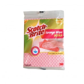Scotch-Brite Sponge Wipe ( Single Pack)