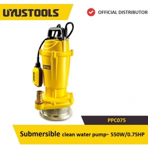 UYUSTOOLS - Submersible Clean Water Pump 550Watt/O.75HP (PPC075)
