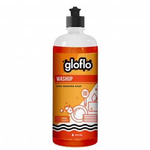 Gloflo WashUp (Dish Washing Liquid Citrus Scent)
